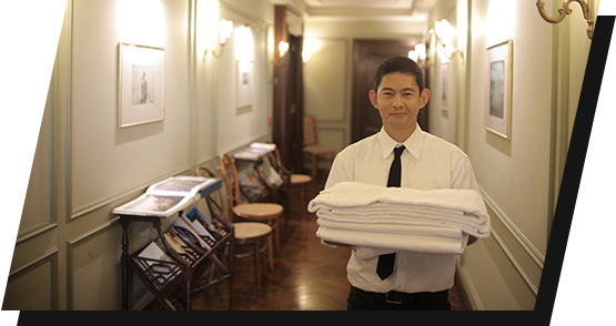 ホテル(客室清掃・ベッドメイキング)